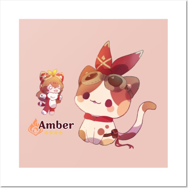 Amber Wall Art by Cremechii